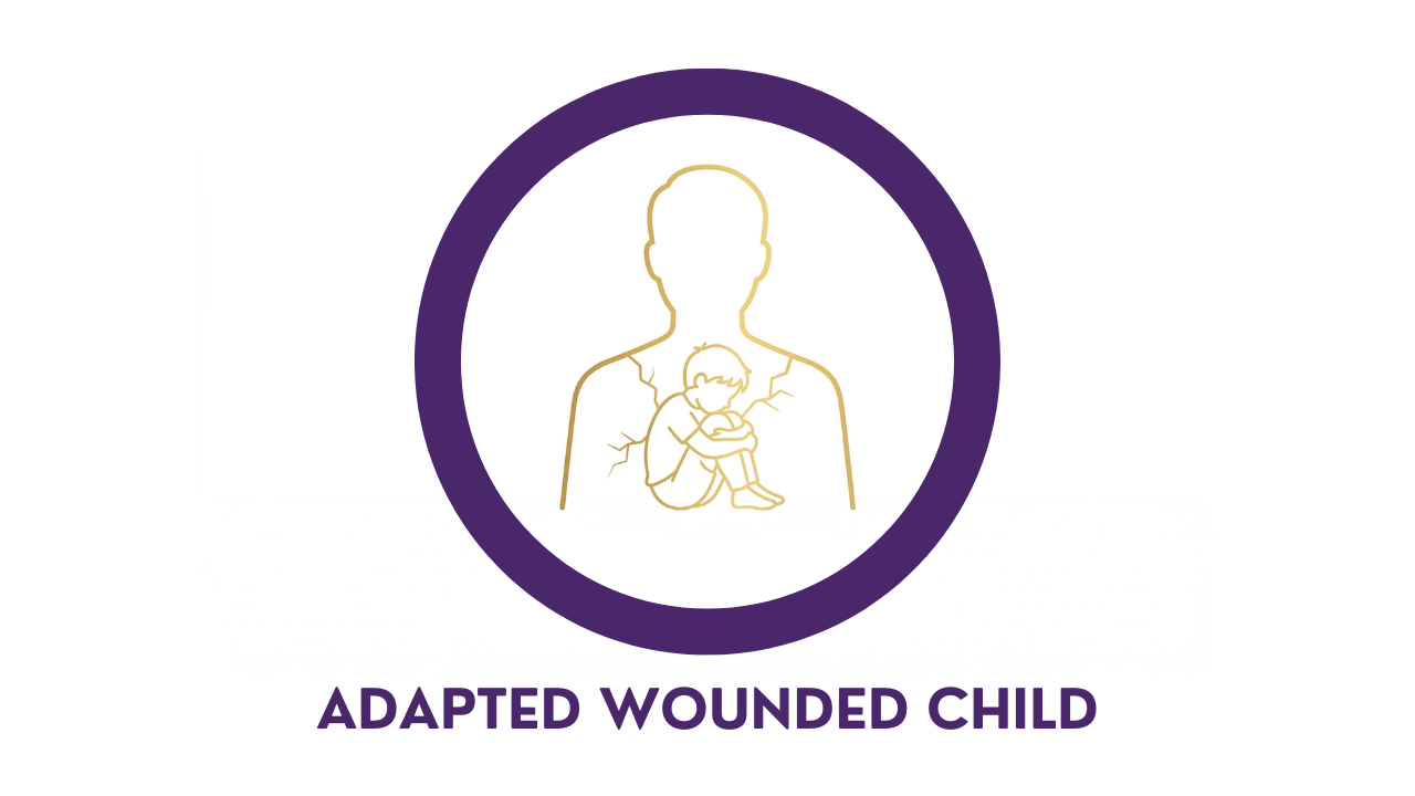 Adapted Wounded Child — the survival persona identity created in childhood that still runs adult relationship insecurity patterns